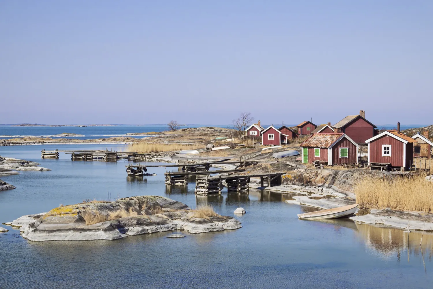 Ut-Fredel i Roslagens skärgård