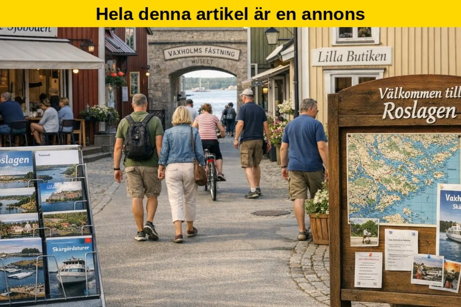 Synas där besökarna finns – fysisk marknadsföring för lokala besöksmål