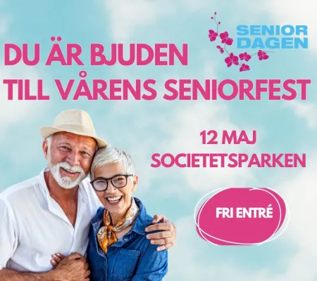 Välkommen till vårens seniorfest i