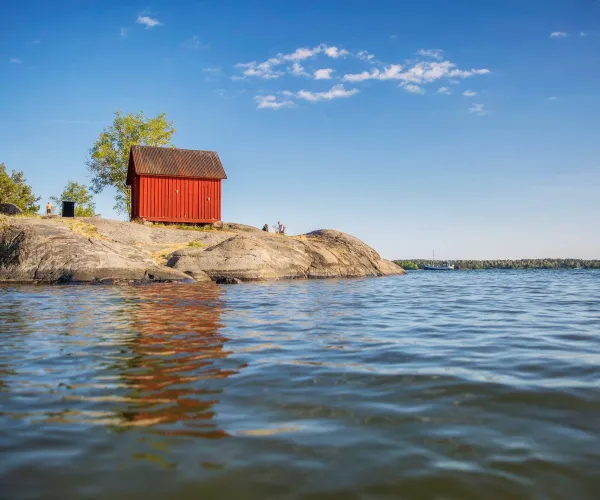 Sommar vid Breviksbadet