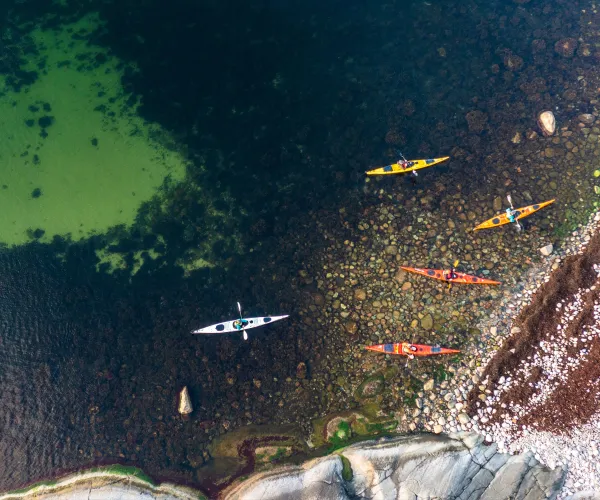 Paddling vid Gisslingö